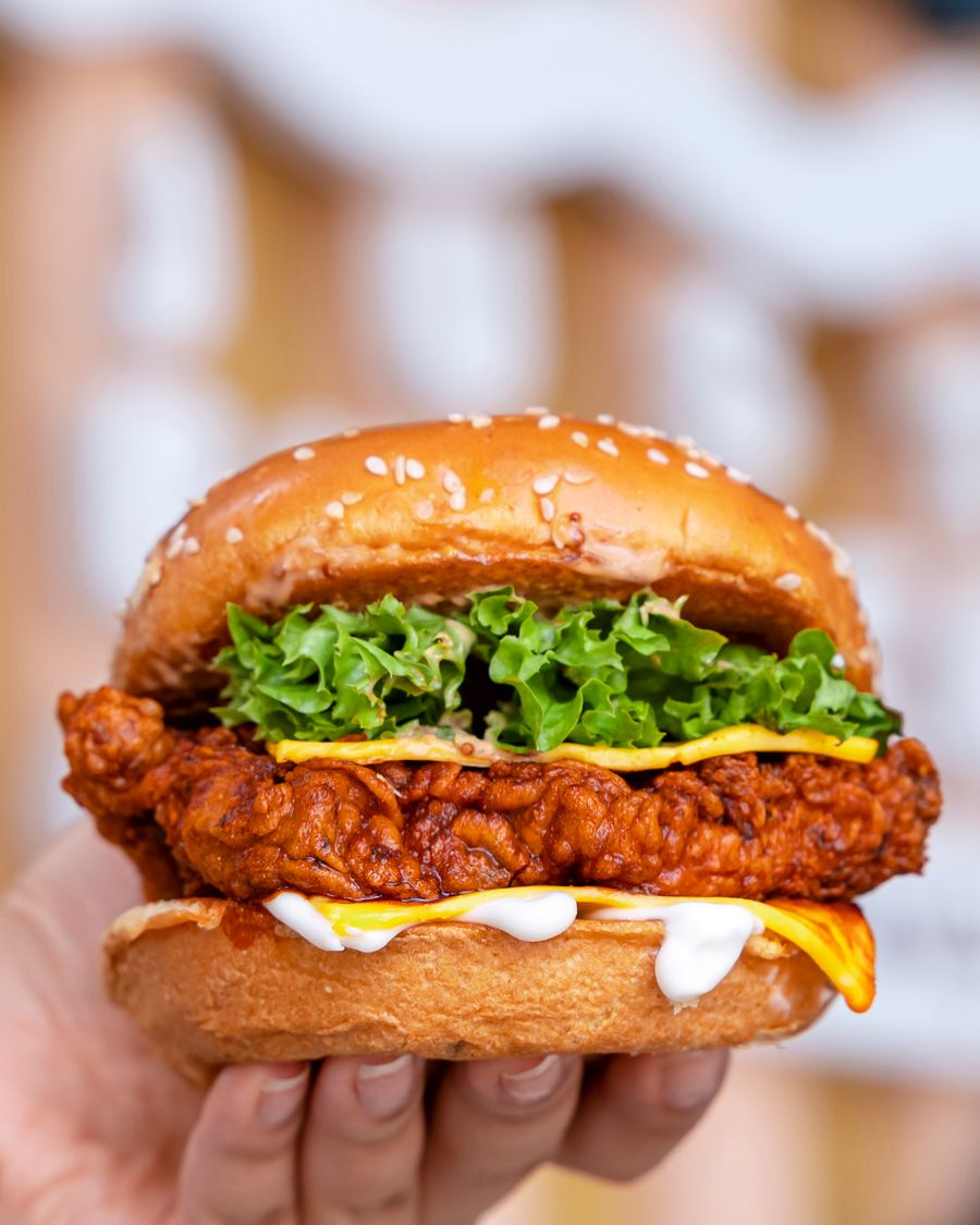Crown Sandwich (Classic) from the Sandwiches & Wraps menu at King Wing Fried Chicken